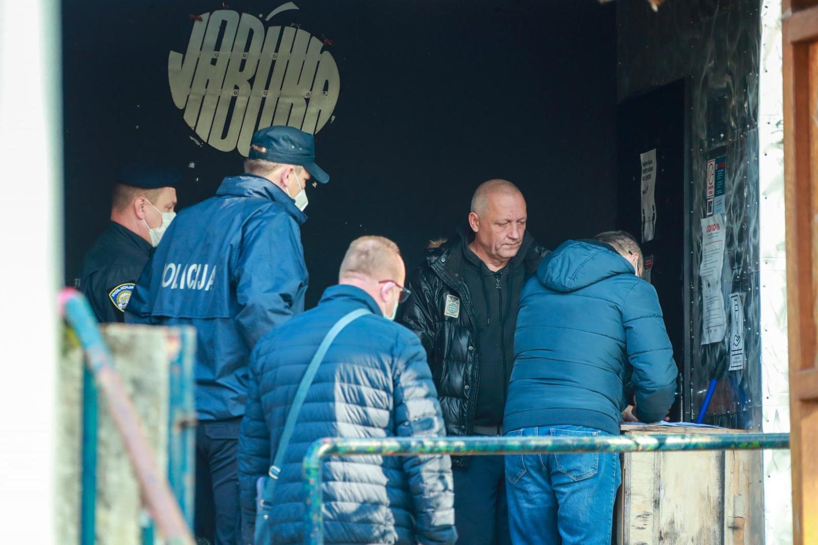 20.10.2020., Zagreb - Delozacija Glazbenog kluba Jabuka nakon sto je Opcinski sud u Zagrebu odnio rjesenje o ovrsi Grada Zagreba kao ovrsitelja. Photo: Sanjin Strukic/PIXSELL