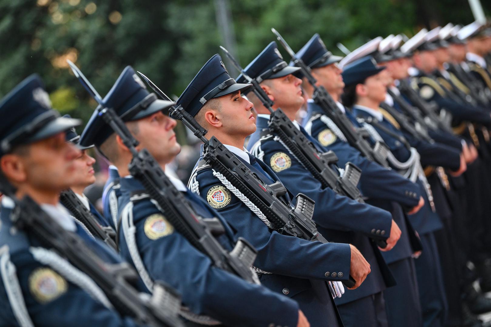 02.08.2024., Zagreb - Predsjednik Republike i vrhovni zapovjednik Oruzanih snaga Republike Hrvatske Zoran Milanovic upriicio je  svecani prijem povodom obiljezavanja Dana pobjede i domovinske zahvalnosti i Dana hrvatskih branitelja te 29. obljetnice VRO Oluja.  Photo: Josip Regovic/PIXSELL