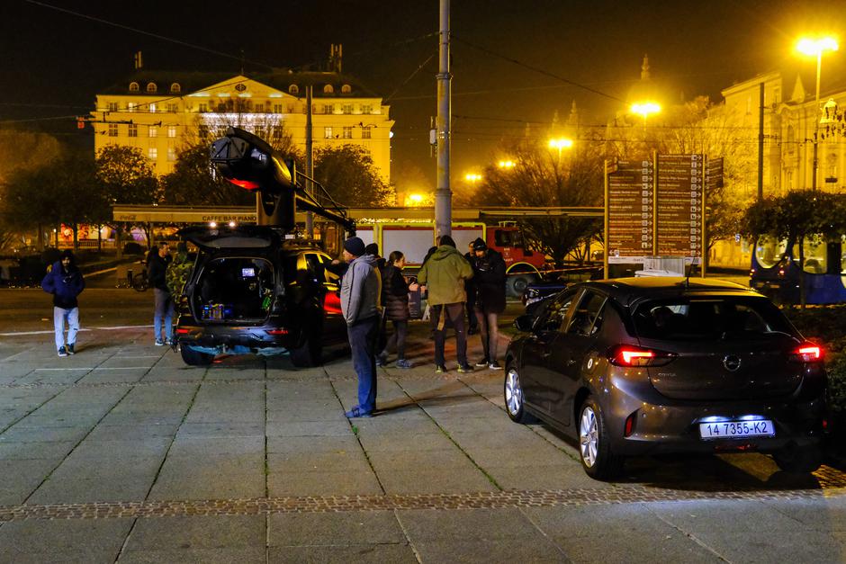 Snimanje akcijskih scena filma Canary Black kod Tomislavca