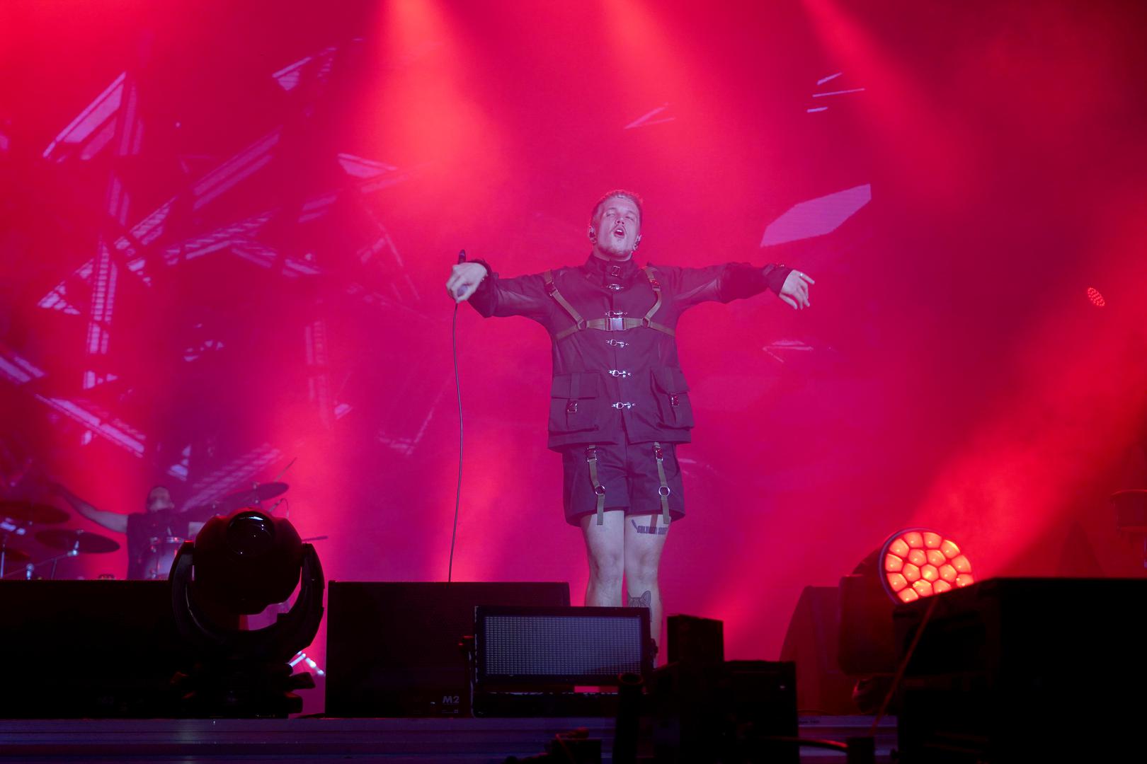 11, July, 2024, Novi Sad - Baby Lasagne performed on the Tesla Universe Stage of Exit Festival 2024. Marko Purisic - Baby Lasagna. Photo: Antonio Ahel/ATAImages

11, jul, 2024, Novi Sad - Baby Lasagne je nastupio na Tesla Universe Stage-u Exit festivala 2024. Photo: Antonio Ahel/ATAImages Photo: Antonio Ahel/ATAImages/PIXSELL