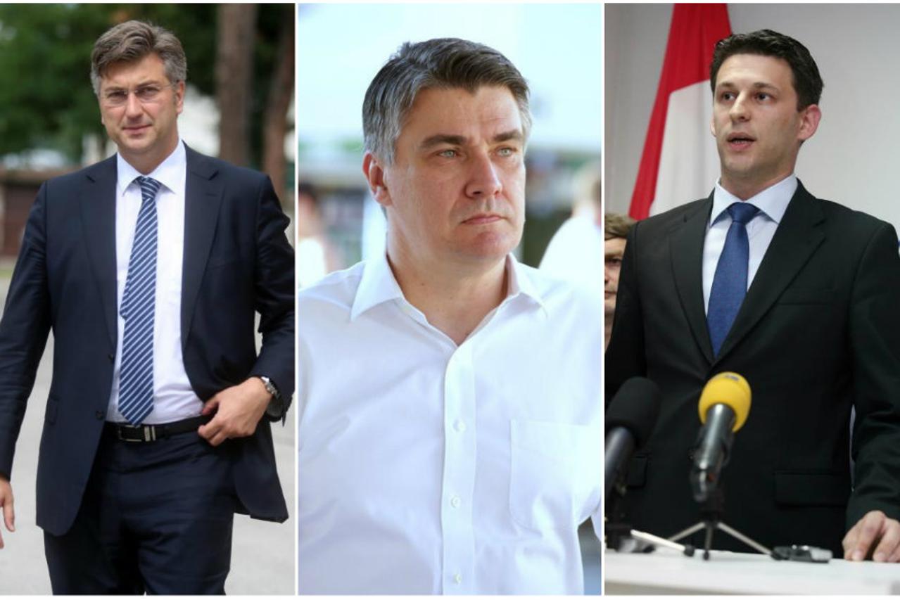 Plenković, Milanović i Petrov 