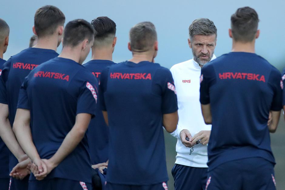 Velika Gorica: Trening hrvatske nogometne reprezentacije U21