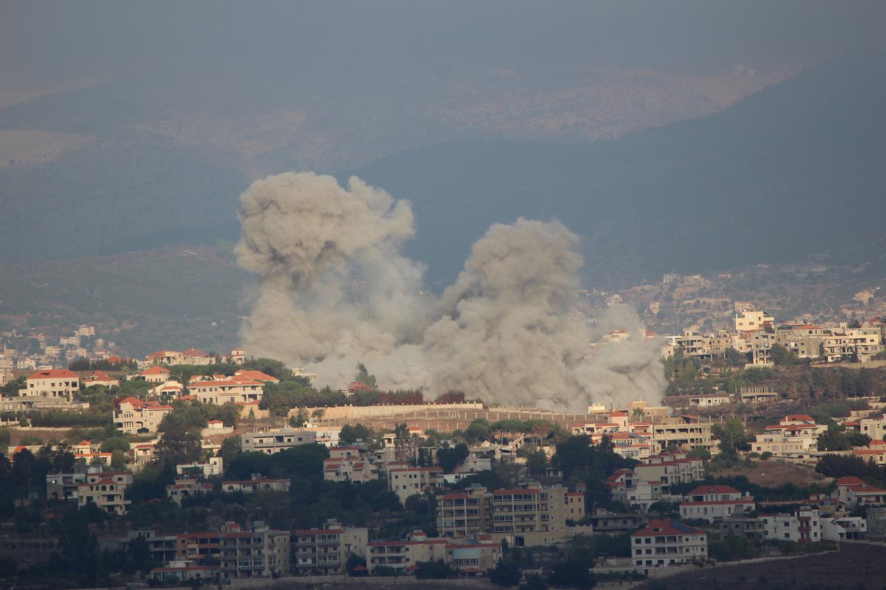 Izraelski zra?ni napadi na Khiam, Libanon