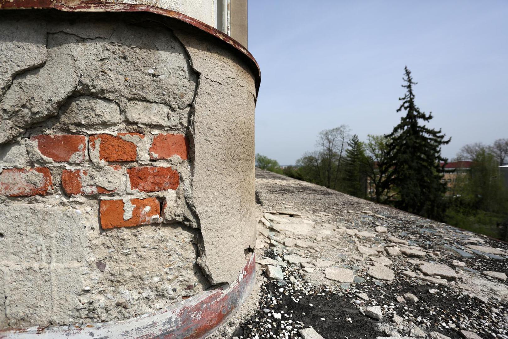 14.04.2015., Zagreb - Derutno stanje odjela dermatologije i ortopedije na Salati. Photo: Grgur Zucko/PIXSELL