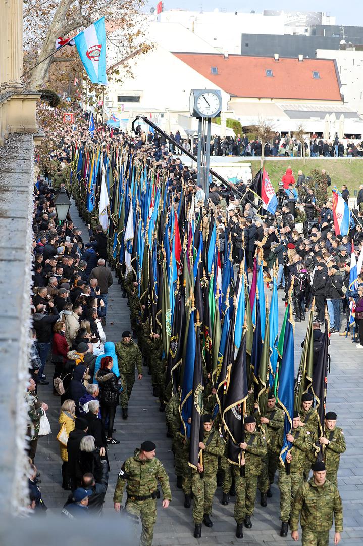 18.11.2021., Vukovar - Obiljezavanje 30. obljetnice vukovarskog stradanja pod nazivom Dan sjecanja na zrtvu Vukovara 1991.- 2021. 