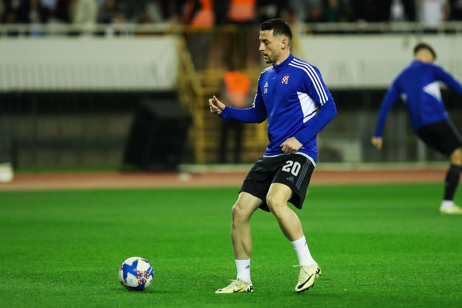 30.03.2024., Split, stadion Poljud - SuperSport HNL, 28. kolo, HNK Hajduk - GNK Dinamo. Arber Hoxha Photo: Photo: Zvonimir Barisin/PIXSELL