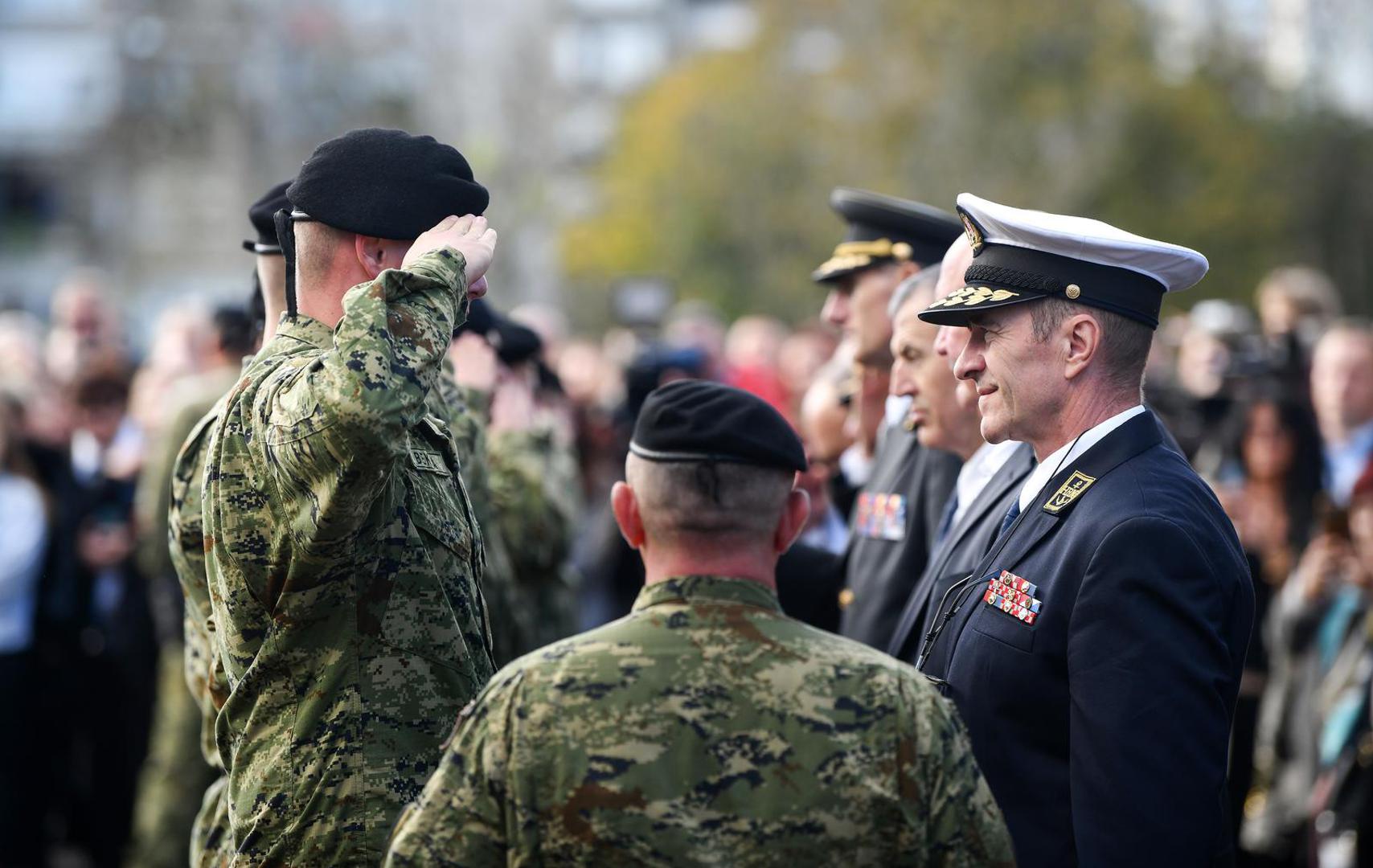 05.11.2023. Zagreb - Obilježavanje 33. godisnjice ustrojavanja 1. gardijske brigade „Tigrovi“ i 16. obljetnice 1. mehanizirane bojne „Tigrovi“ Photo: Josip Regovic/PIXSELL