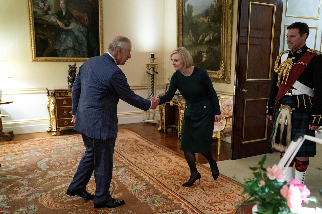 FILE PHOTO: Prime Minister weekly audience with King Charles III