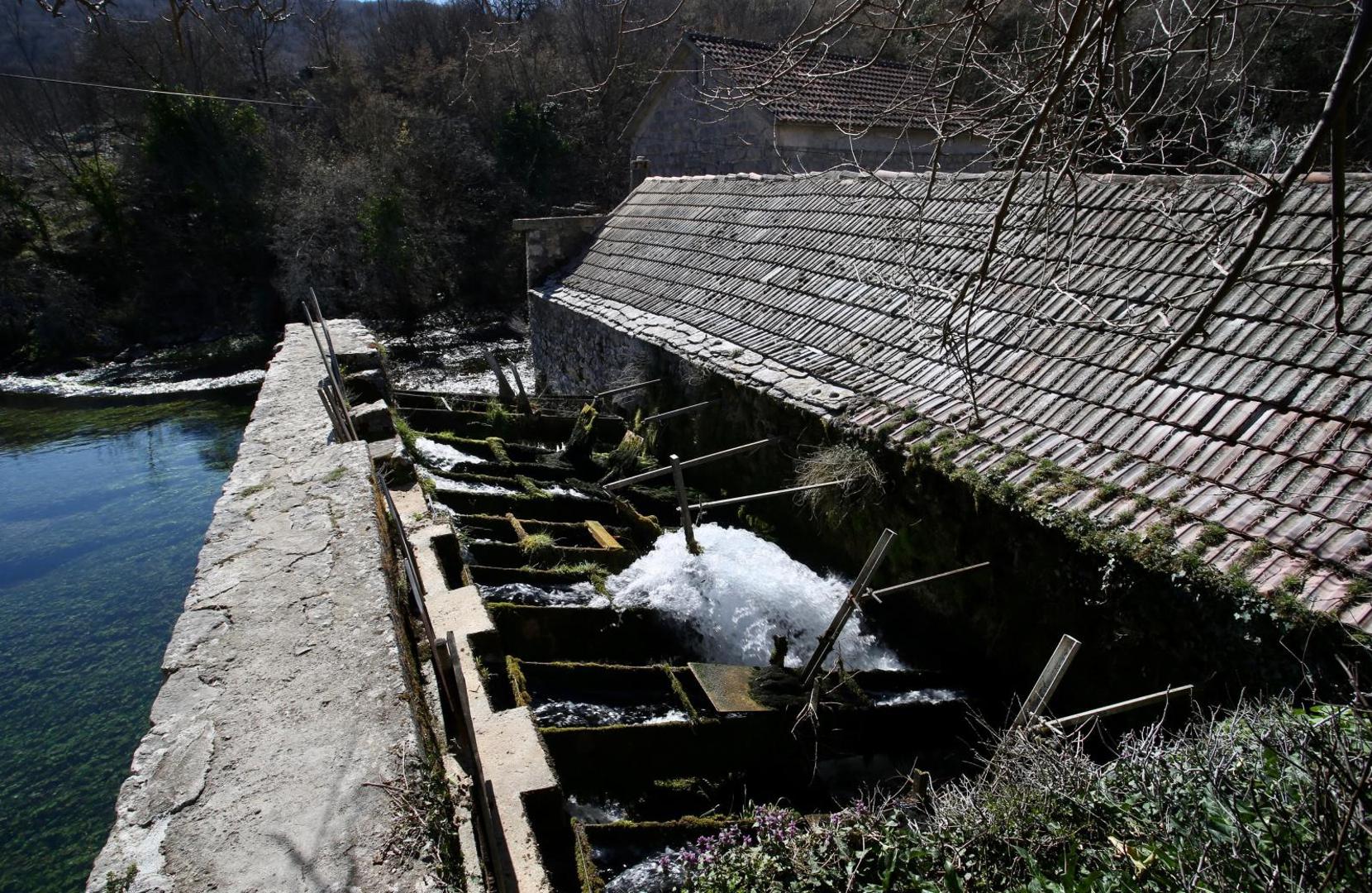 16.03.2020., Trilj - Turisticka patrola. Mlinice u Grabu svojom ljepotom privlace velik broj posjetitelja. Photo: Ivo Cagalj/PIXSELL