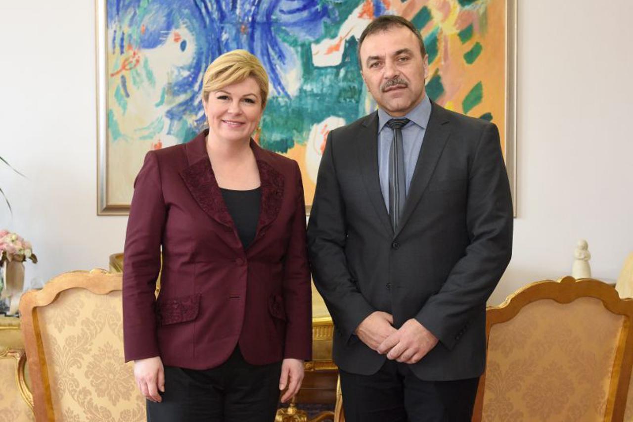 Kolinda Grabar Kitarović i Vlaho Orepić 