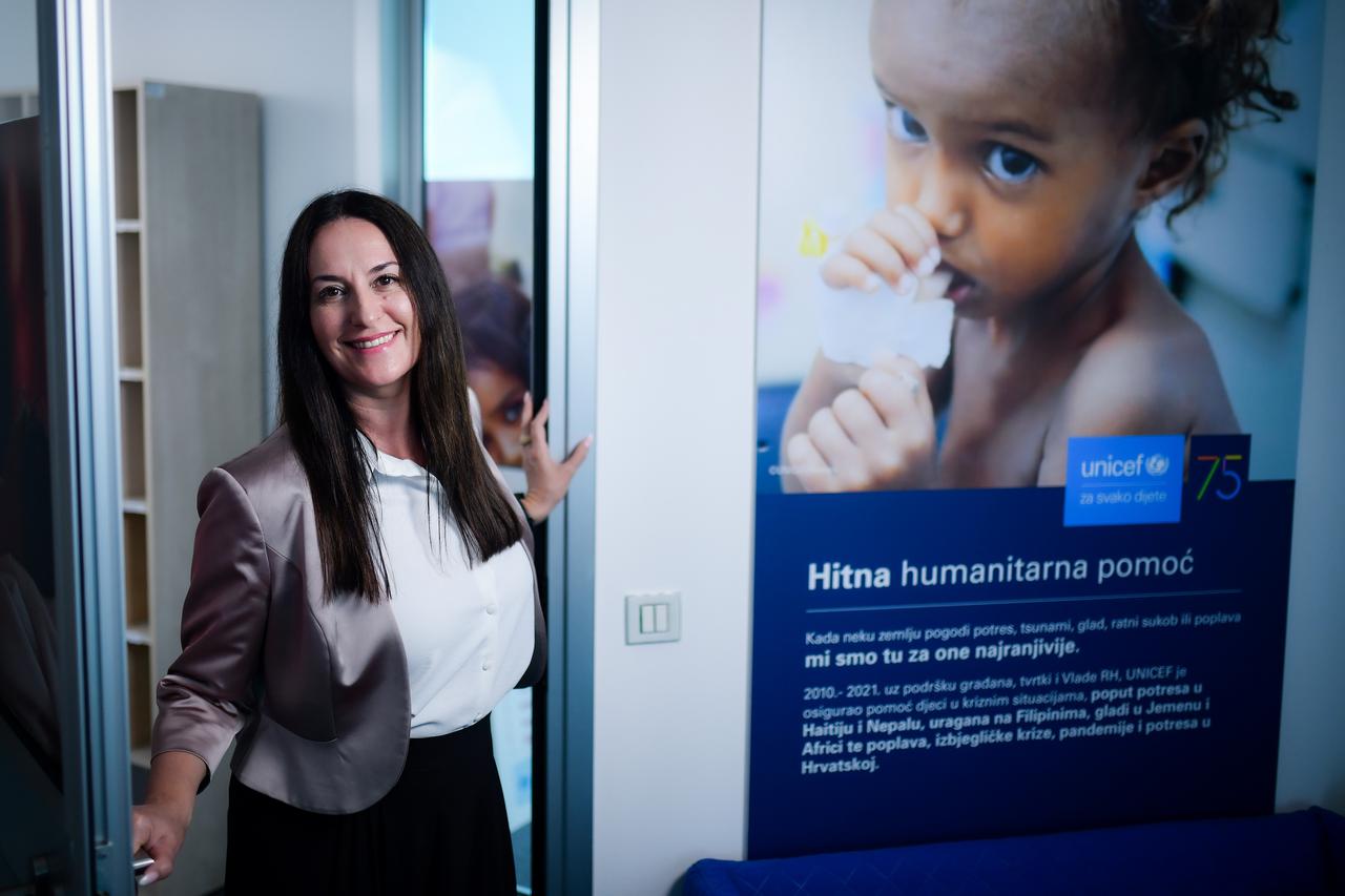 Zagreb: Ana Dautović, predstojnica Ureda UNICEF-a