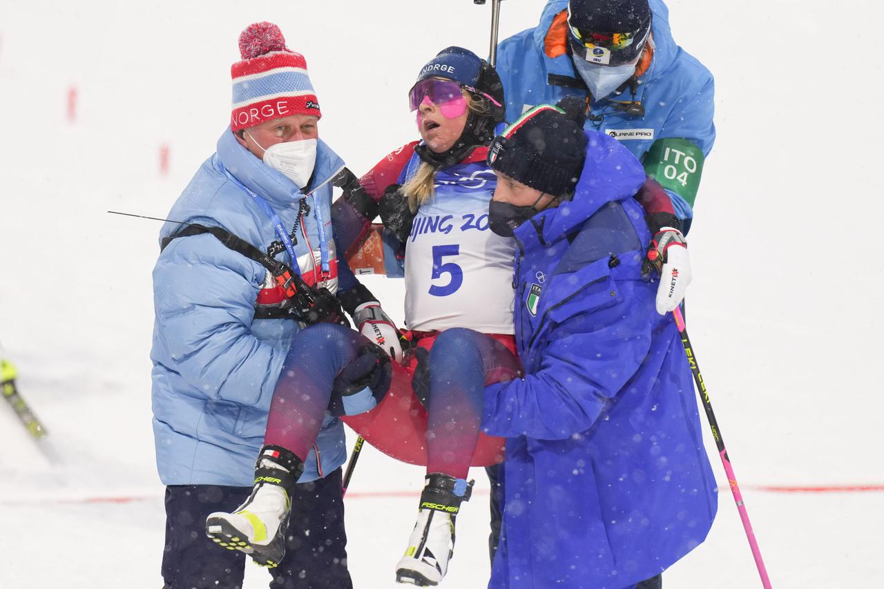 (BEIJING2022)CHINA-ZHANGJIAKOU-OLYMPIC WINTER GAMES-BIATHLON-WOMEN'S 10KM PURSUIT (CN)