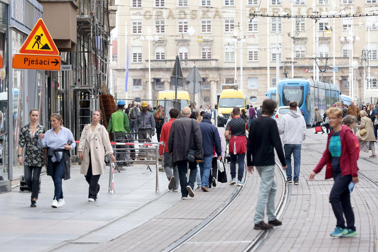 Zagreb: Počela obnova zgrade u Ilici 8