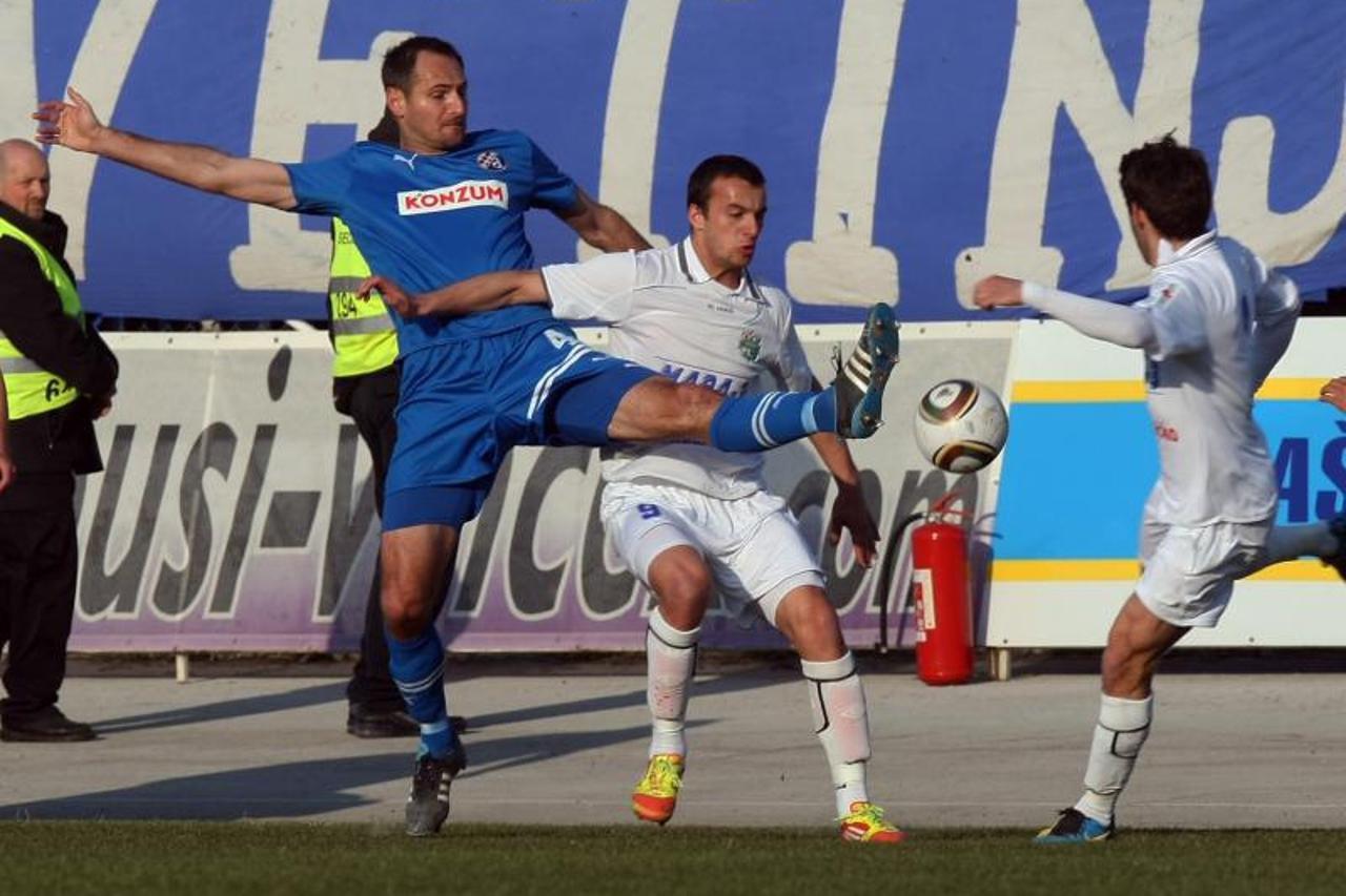 \'10.03.2012., Stadion Kranjceviceva, Zagreb - Nogometna utakmica 21. kola MAXtv Prve HNL izmedju NK Lucko i GNK Dinamo. Josip Simunic. Photo: Marko Prpic/PIXSELL\'