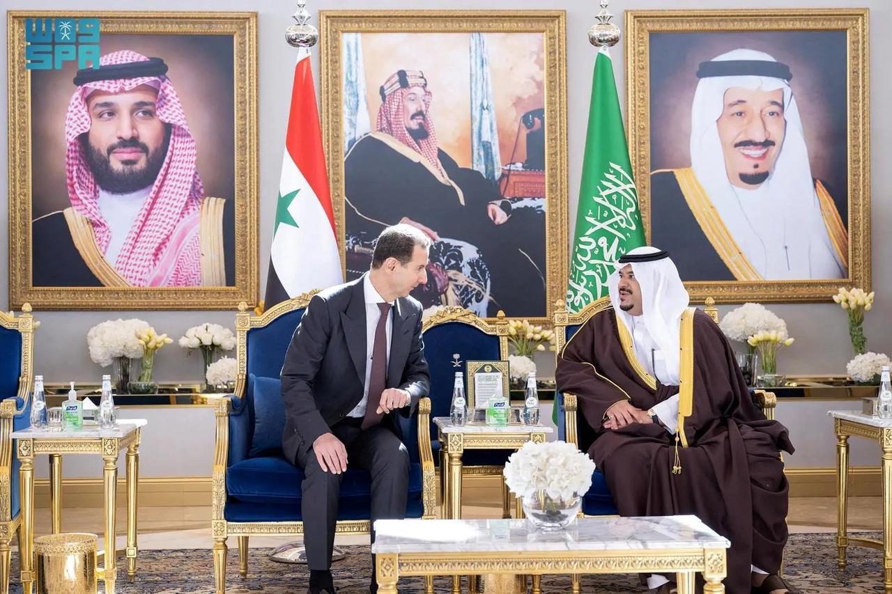 Syria's President Bashar al-Assad visits Riyadh