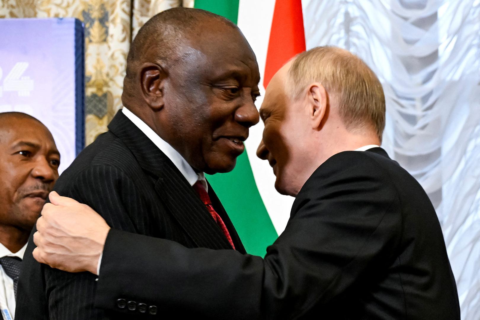 Na sastanak je došao i predsjednik JAR-a Cyril Ramaphosa