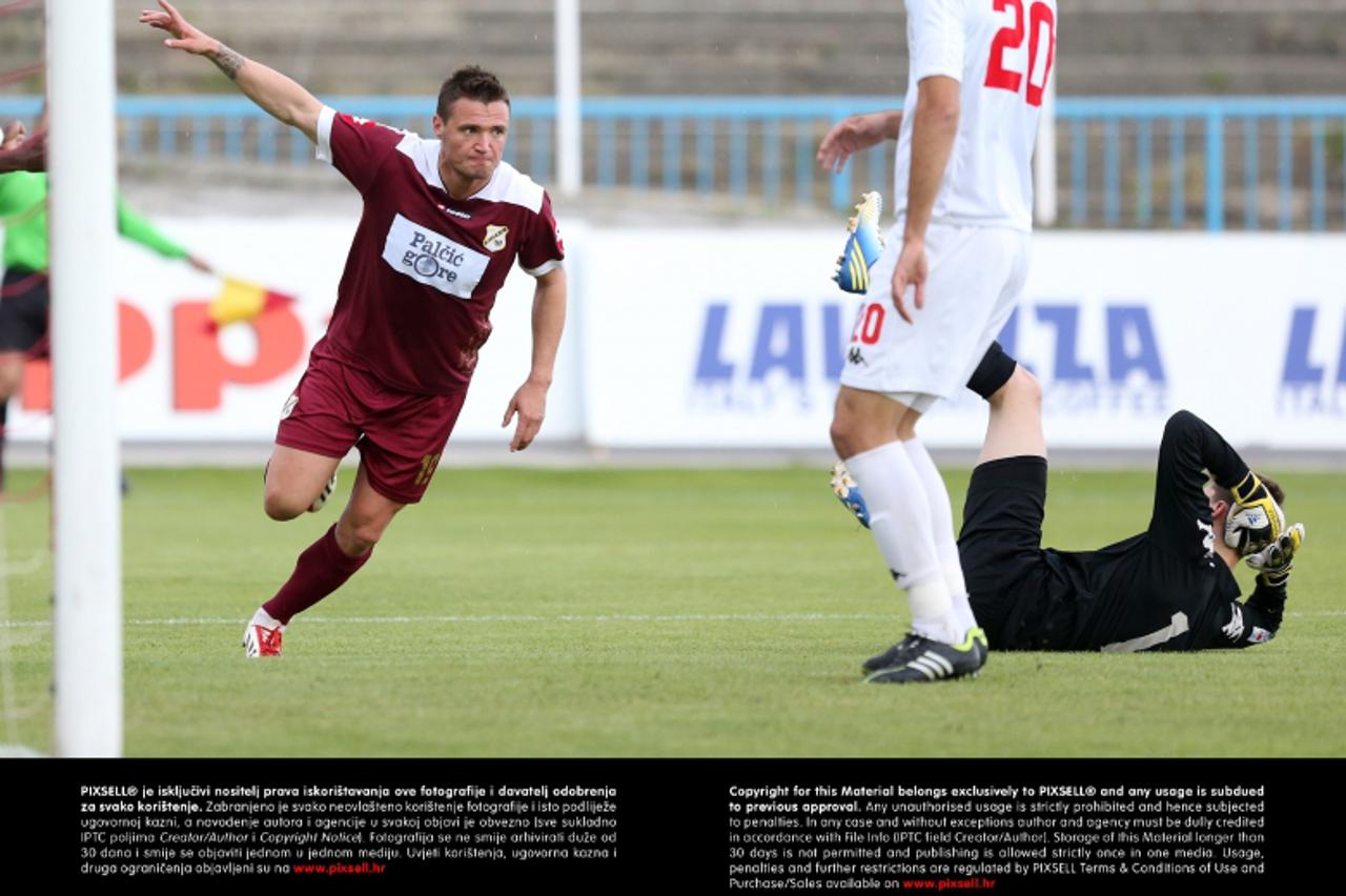 '26.05.2013., Stadion u Kranjcevicevoj, Zagreb - MAXtv 1. HNL, 33. kolo, NK Zagreb - HNK Rijeka. Leon Benko. Photo: Marko Prpic/PIXSELL'