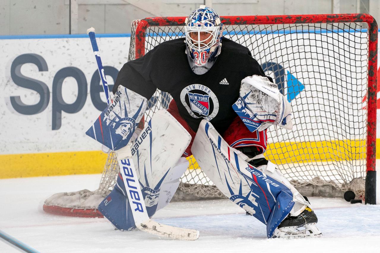 FILE PHOTO: NHL: New York Rangers-Workouts