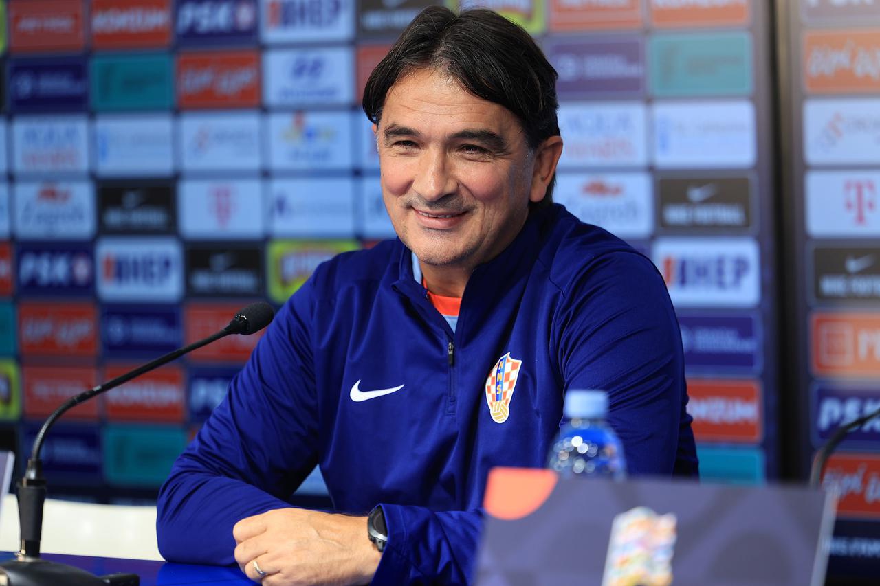 Zagreb: Zlatko Dalić i Luka Modrić održali konferenciju za medije