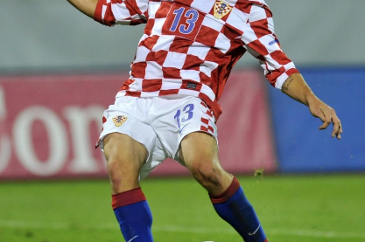 '12.10.2010., stadion Maksimir, Zagreb - Prijateljska utakmica izmedju reprezentacija Hrvatske i Norveske.Gordon Schildenfeld. Photo: Antonio Bronic/PIXSELL'