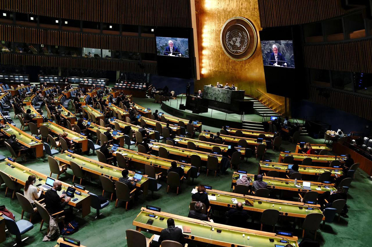 11th emergency special session of the U.N. General Assembly on Russia's invasion of Ukraine, in New York City