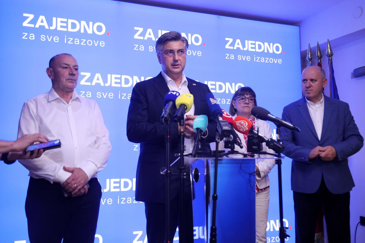 Zagreb: Andrej Plenković i dalje ostaje predsjednik HDZ-a