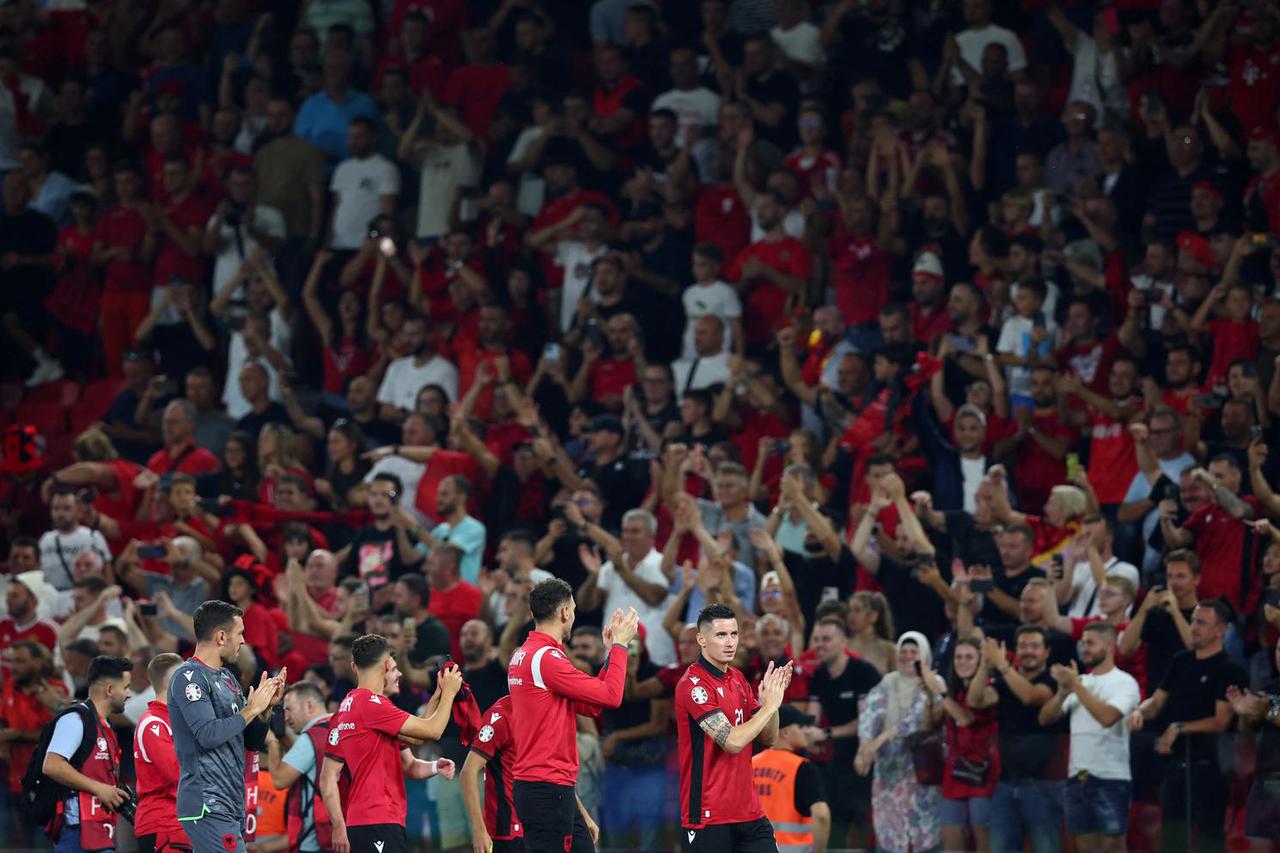 Euro 2024 Qualifier - Group E - Albania v Poland