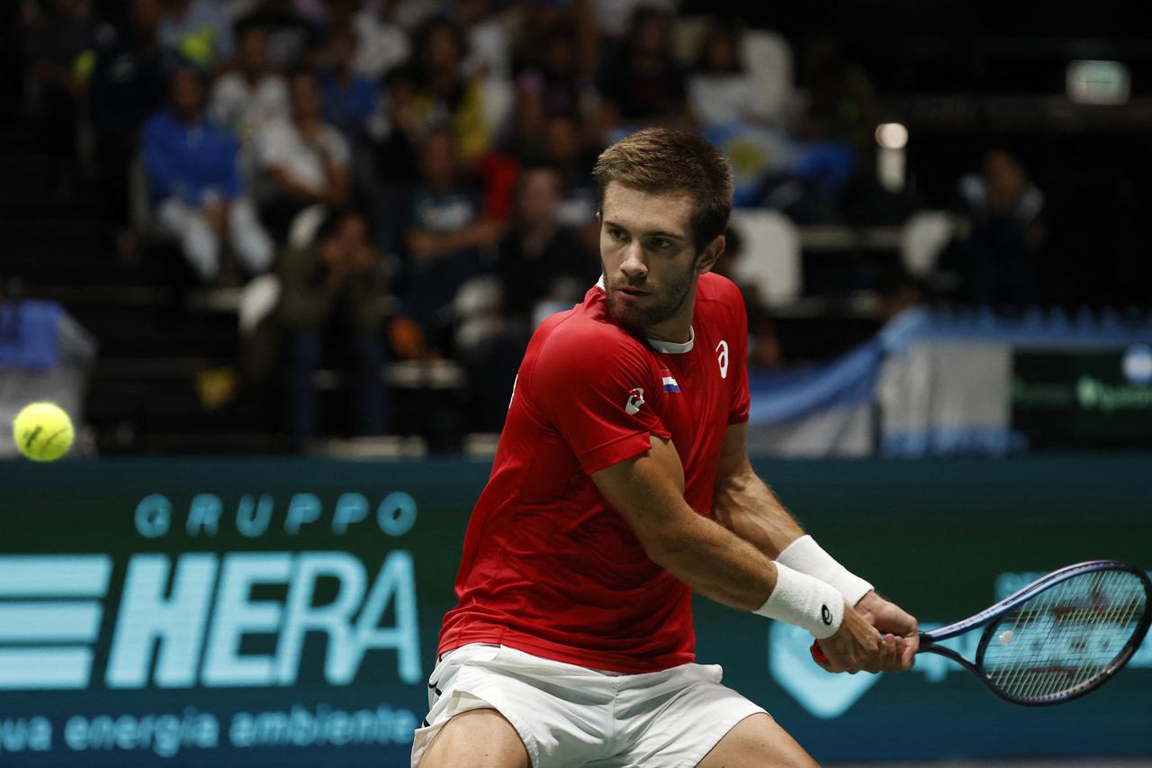 Davis Cup - Group A - Croatia v Argentina