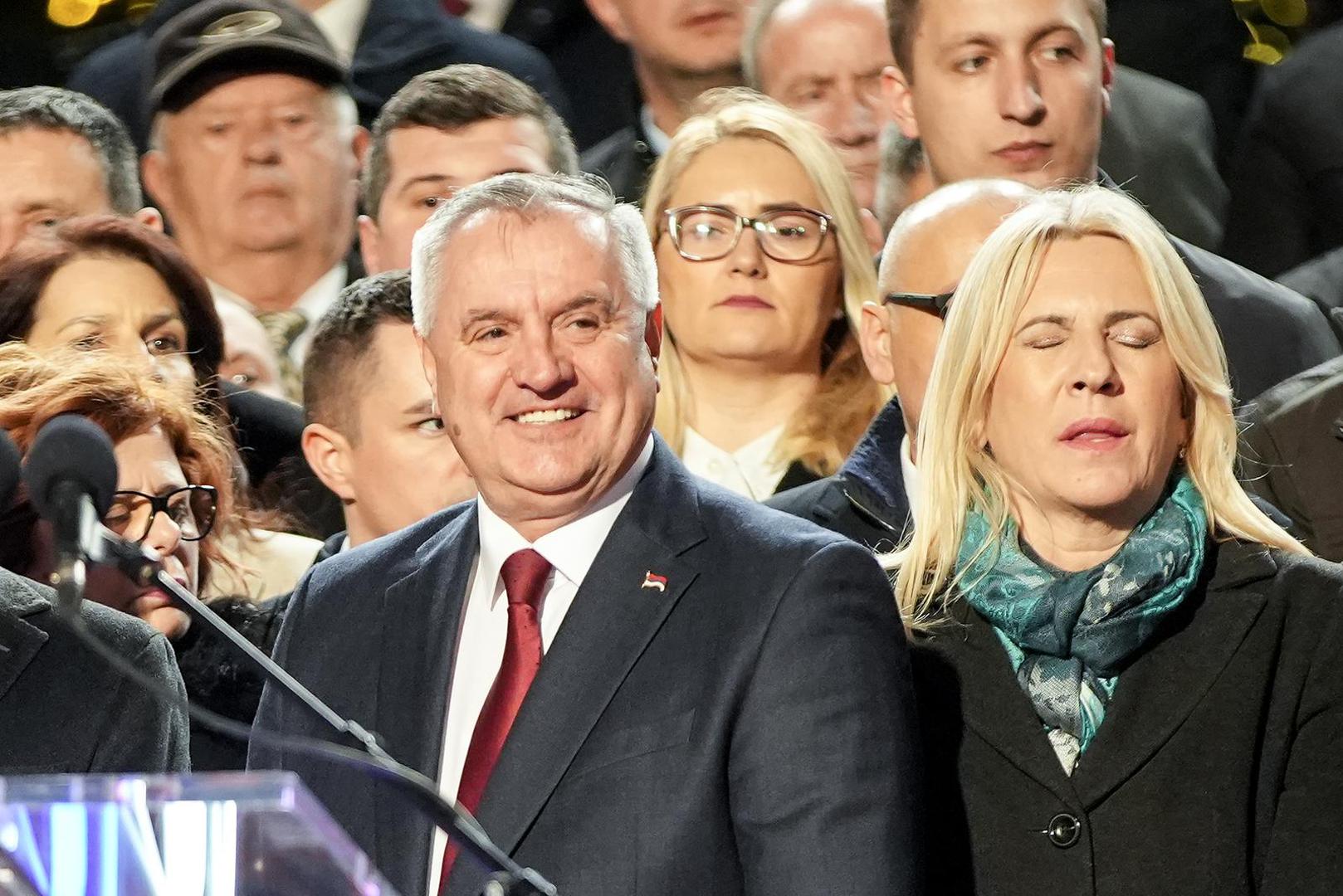 09.01.2025., Banja Luka, Bosna i Hercegovina - Povodom Dana Republike Srpske u Banja Luci se odrzava svecani defile u kojem sudjeluje ukupno 3.400 ljudi. Radovan Viskovic Photo: Dejan Rakita/PIXSELL