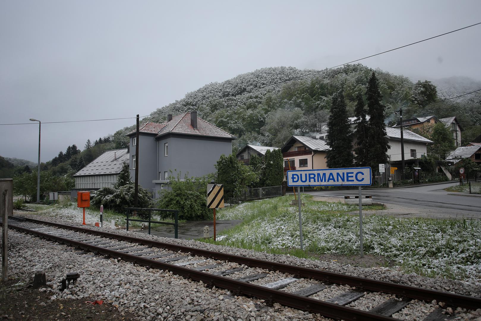 16.04.2024. Djurmanec, Snijeg zabjelio Zagorje Photo: Tomislav Miletic/PIXSELL