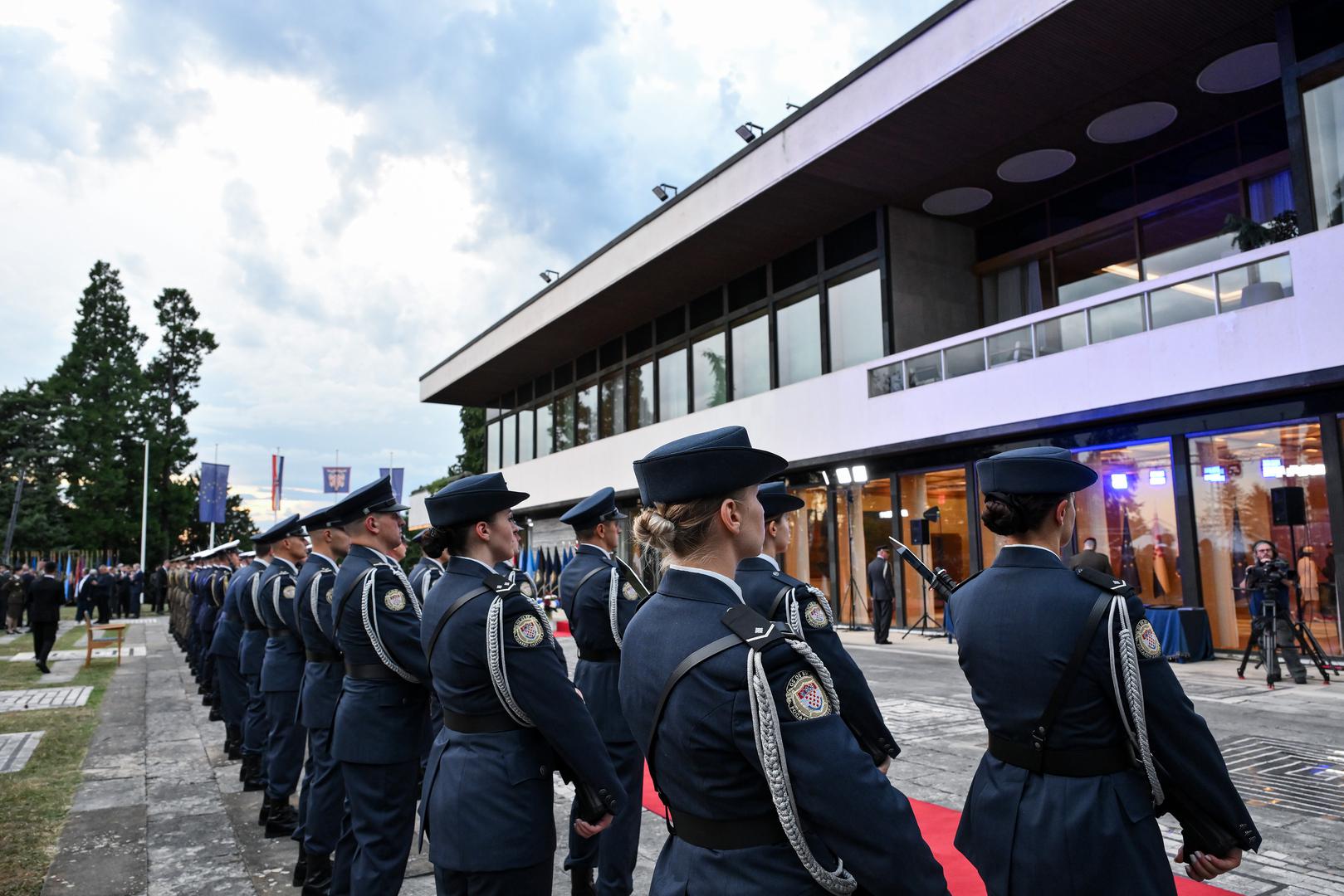 02.08.2024., Zagreb - Predsjednik Republike i vrhovni zapovjednik Oruzanih snaga Republike Hrvatske Zoran Milanovic upriicio je  svecani prijem povodom obiljezavanja Dana pobjede i domovinske zahvalnosti i Dana hrvatskih branitelja te 29. obljetnice VRO Oluja.  Photo: Josip Regovic/PIXSELL