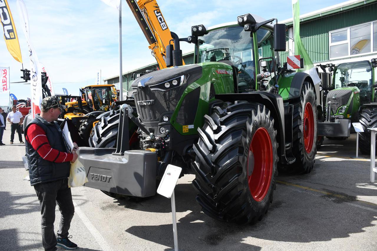 Bjelovar: Traktor Fendt vrijedan 480 tisuća eura izložen na Proljetnom sajmu u Gudovcu