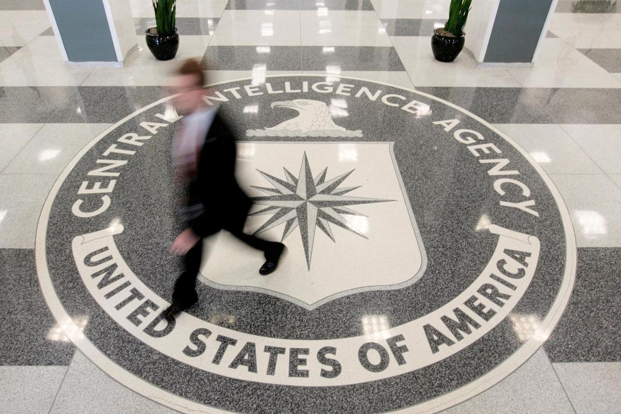 FILE PHOTO: The lobby of the CIA Headquarters Building in Langley