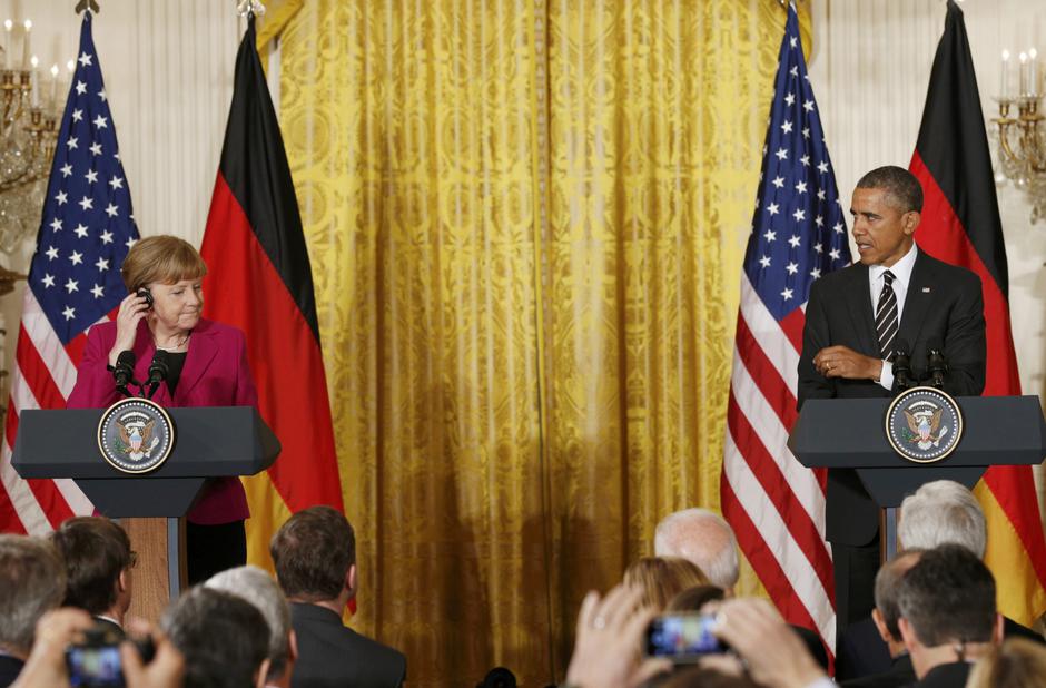 Merkel i Obama