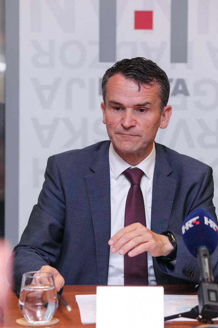 15.06.2020., Zagreb - Hrvatska agencija za nadzor financijskih usluga (Hanfa) predstavila je edukativni portal. Predsjednik Upravnog vijeca Ante Zigman. Photo: Tomislav Miletic/PIXSELL