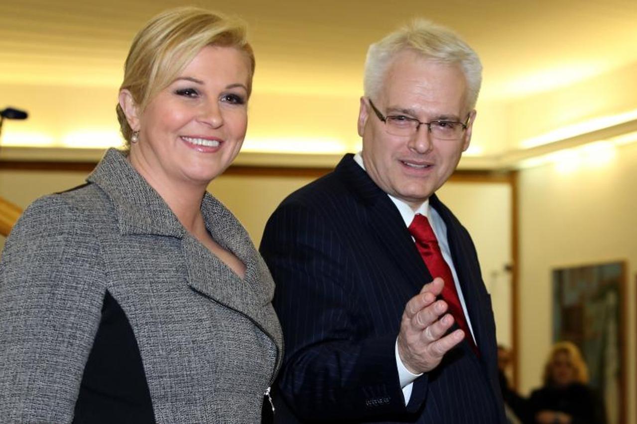 Kolinda Grabar-Kitarović i Ivo Josipović 