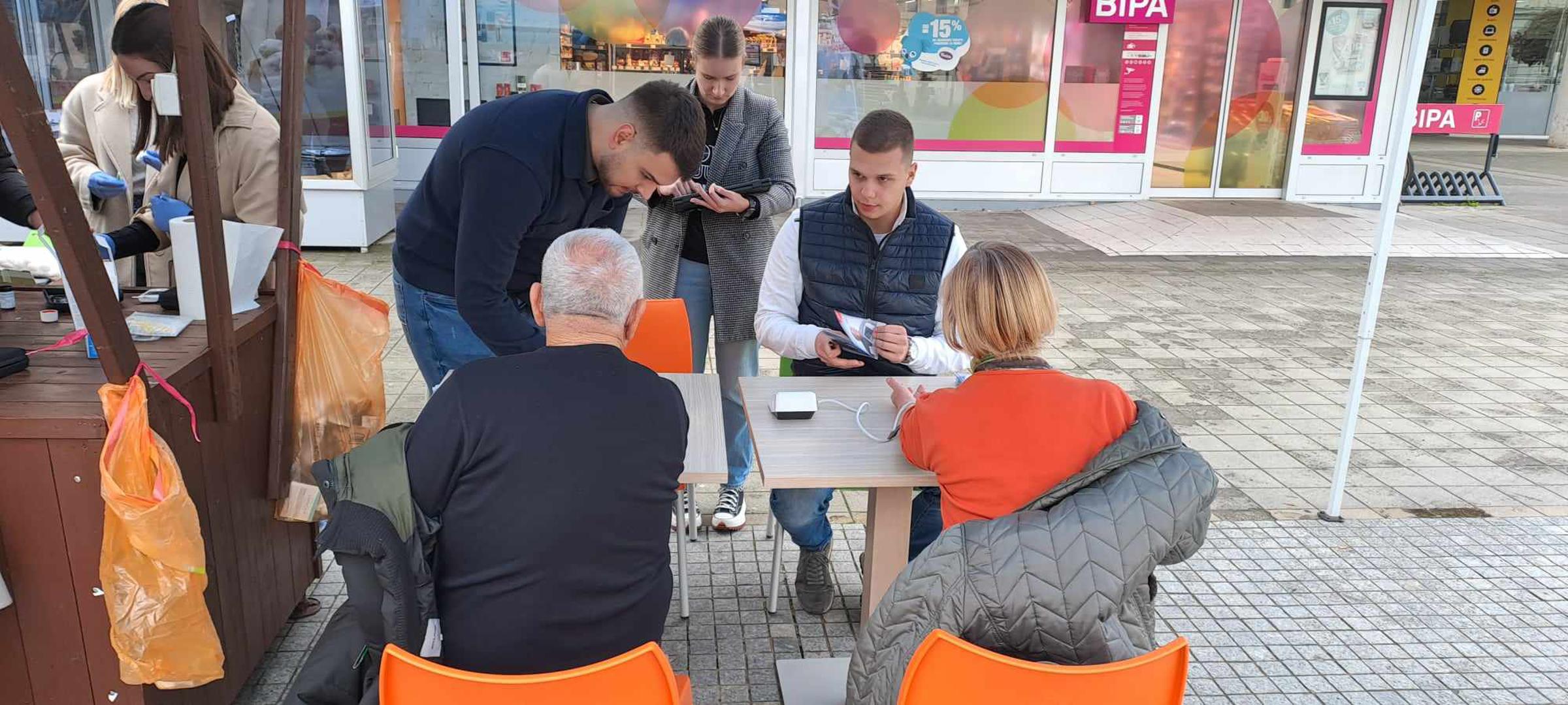 Odvijanje akcije Lov na Tihog ubojicu u Vukovaru povodom obilježavanja Svjetskog dana šećerne bolesti