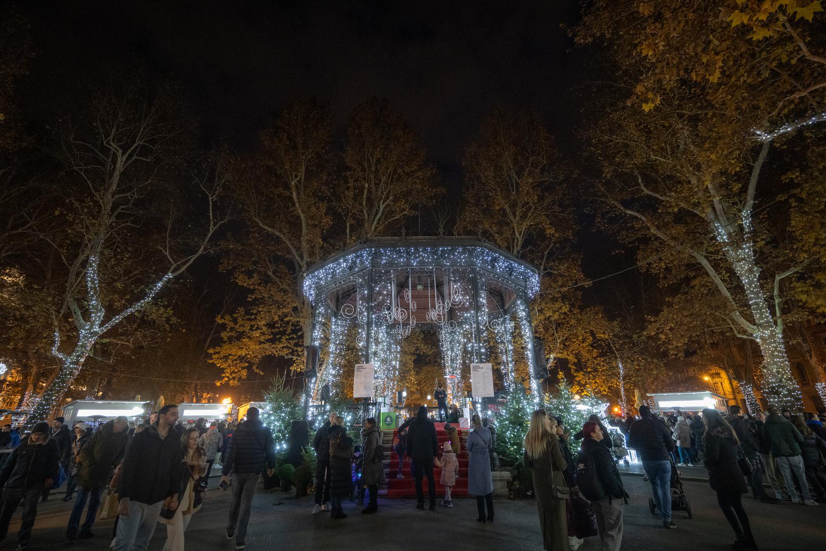 01.12.2024., Zagreb - Adventski ugodjaj u centru grada.
 Photo: Davor Puklavec/PIXSELL