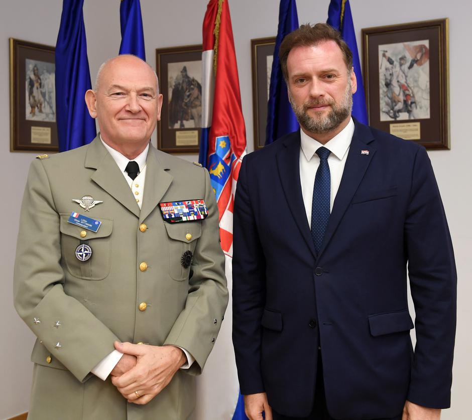 Ministar Banožić sastao se sa zapovjednikom NATO Defence Collegea