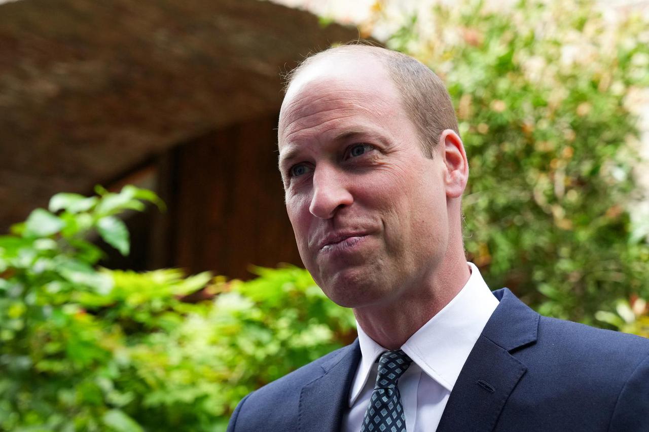 Britain's Prince William visits Lambeth to mark the first year of the homelessness initiative Homewards