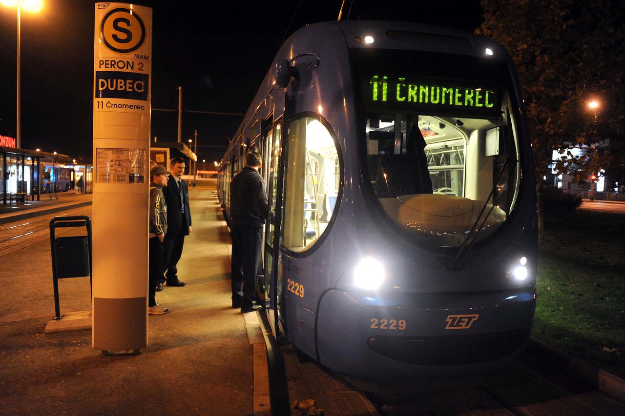 Zagreb: Okretište tramvaja u Dupcu u zagreba?koj Dubravi