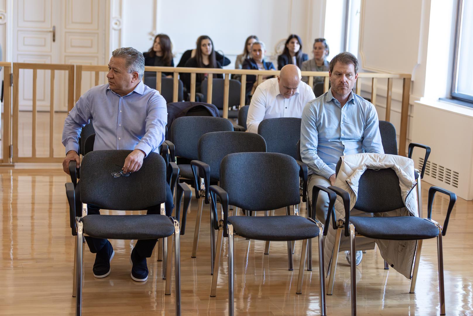 29.04.2024., Osijek - Na zupanijskom sudu u Osijeku nastavljeno sudjenje braci Mamic i ostalima za izvlacenje novca iz GNK Dinamo. Photo: Davor Javorovic/PIXSELL