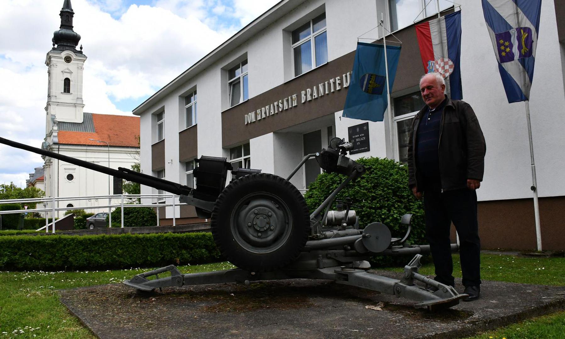 30.04.2023., Nova Gradiska - O vojno-redarstevnoj akciji "Bljesak" govori pukovnik HV u mirovini Mato Modric, predsjednik Udruge ratnih veterana 121. brigade Nova Gradiska. Photo: Ivica Galovic/PIXSELL