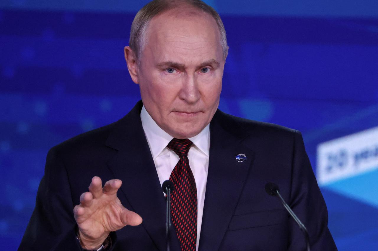 Russian President Vladimir Putin attends Valdai International Discussion Club in Sochi