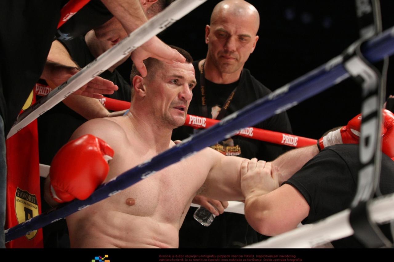 '10.03.2012., Arena Zagreb, Zagreb - Borilacki spektakl Cro Cop Final Fight. Mirko Filipovic vs Ray Sefo. Photo: Marko Prpic/PIXSELL'