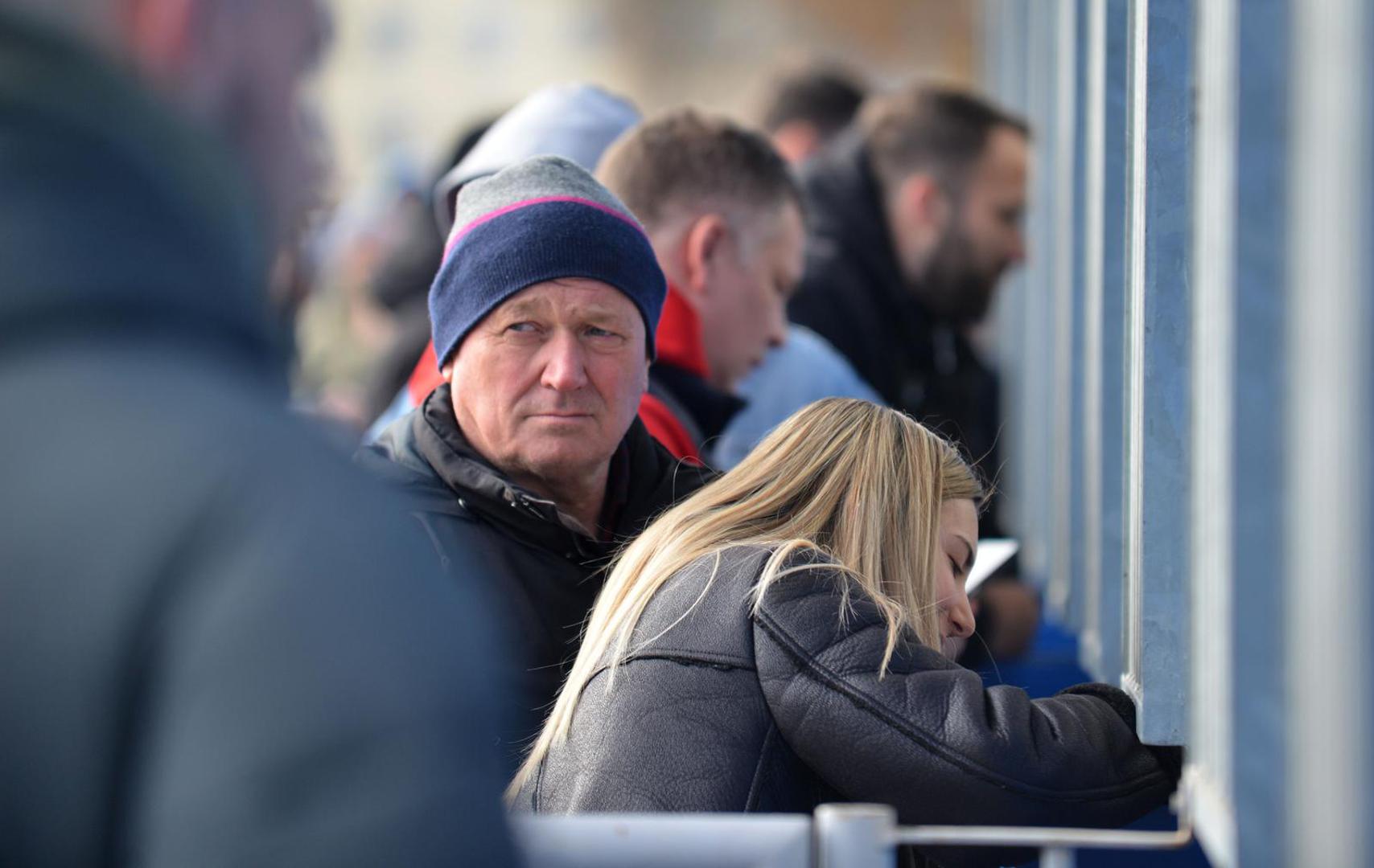 16.12.2023., Maksimir stadion, Zagreb - Guzva za kupnju karata najveceg hrvatskog derbija Dinama i Hajduka. Photo: Josip Mikacic/PIXSELL