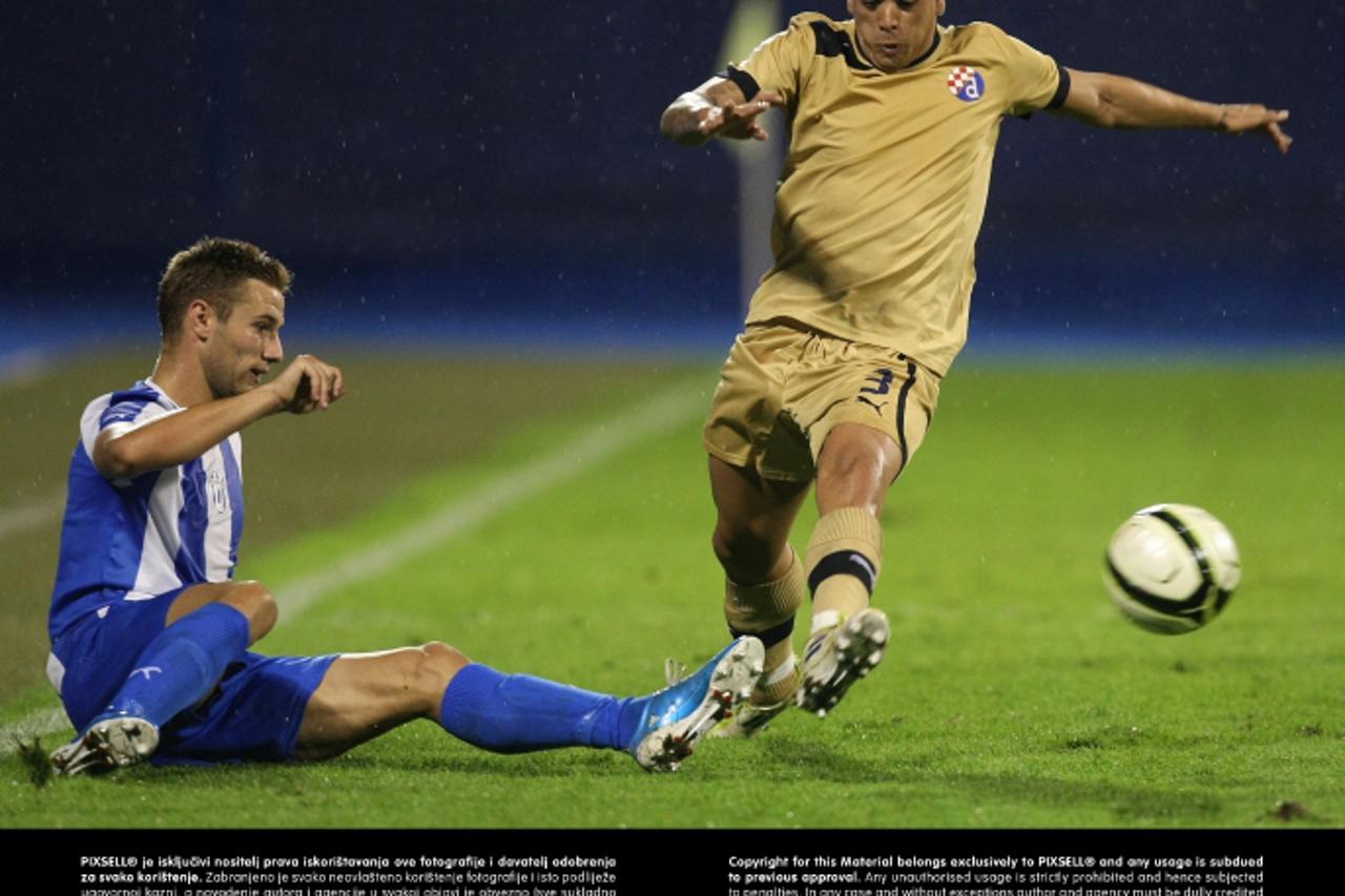 '01.09.2012., stadion u Maksimiru, Zagreb - 1. HNL, 7. kolo, Lokomotiva Zagreb - Dinamo Zagreb. Luis Ibanez. Photo: Jurica Galoic/PIXSELL'