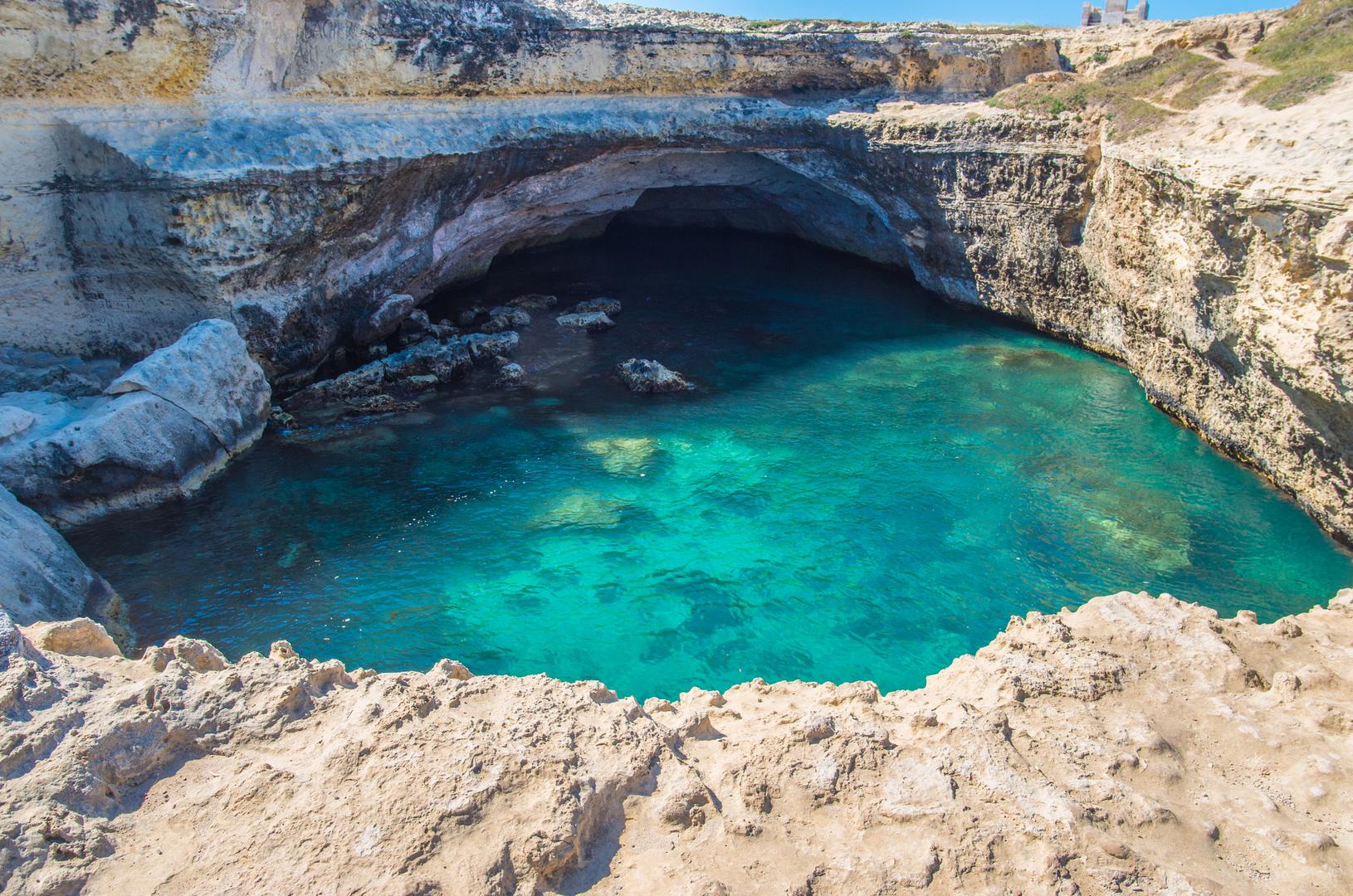 Grotta della poesia u Italiji jedan je od najljepših prirodnih bazena na svijetu.