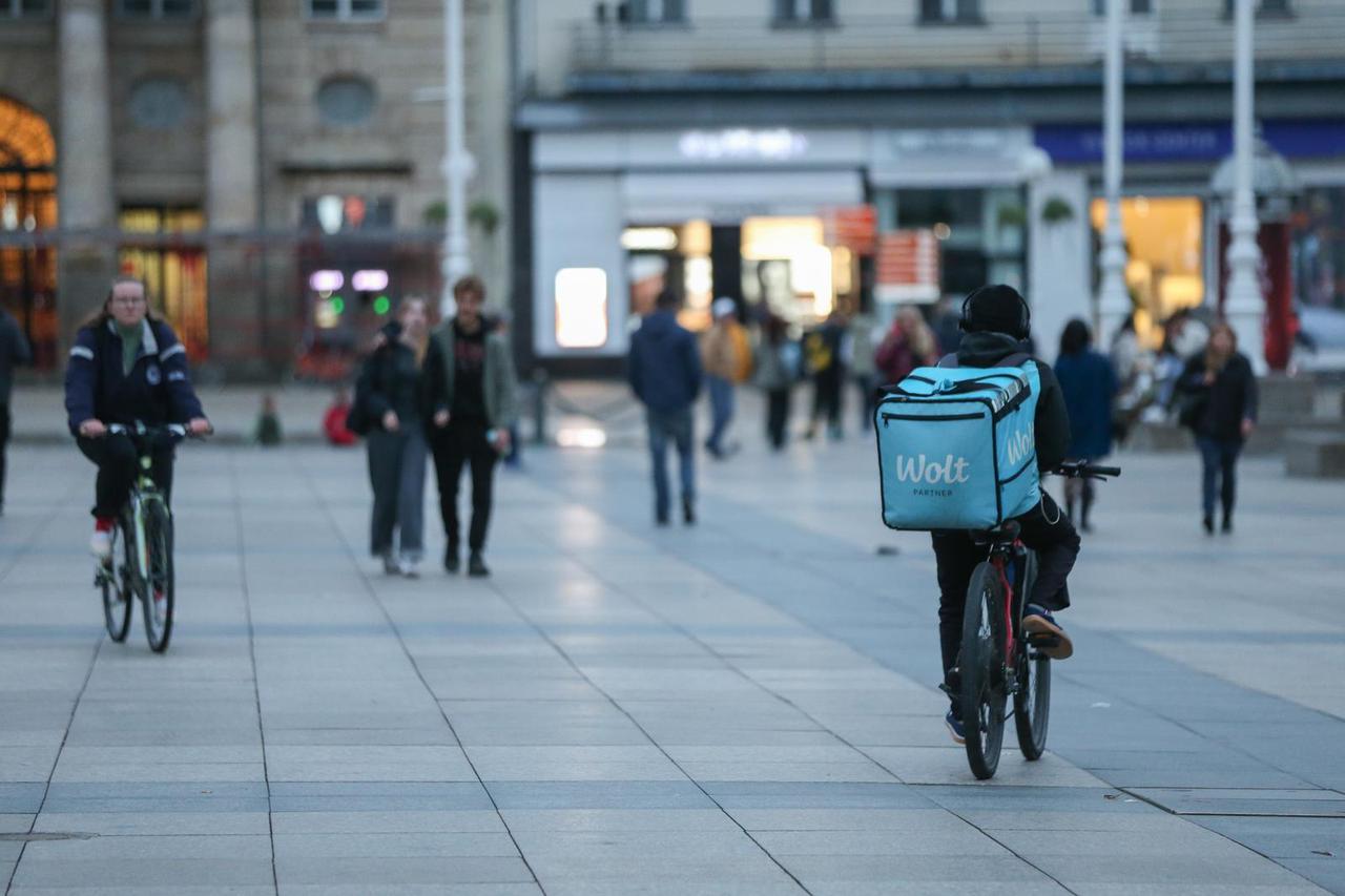 Zagreb: Predvečerje u centru grada