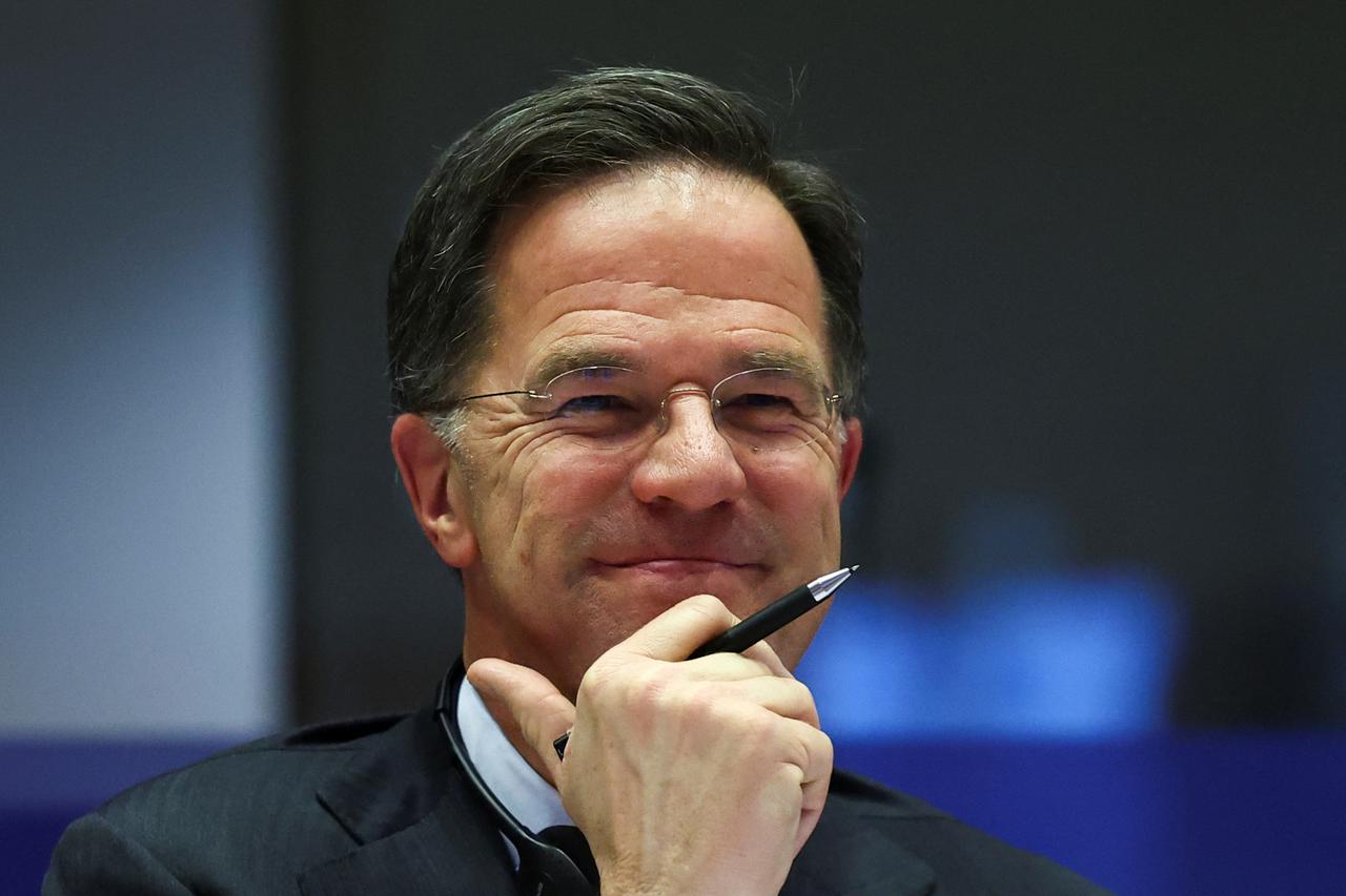 NATO Secretary General Rutte addresses the European Parliament's Committee on Foreign Affairs in Brussels